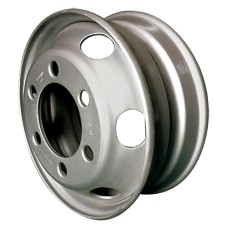 Steel Wheel, Silver - 17.5” x 6” / 6 Stud x 222.25 PCD